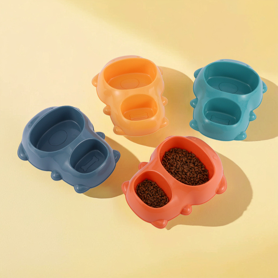 [TT-2236] COMEDERO PLASTICO DOBLE OSO