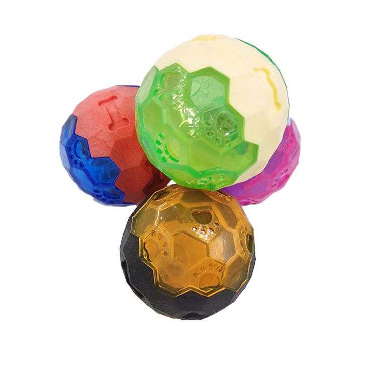 [JP-016] PELOTA TPR MULTICOLOR HEXAGONOS