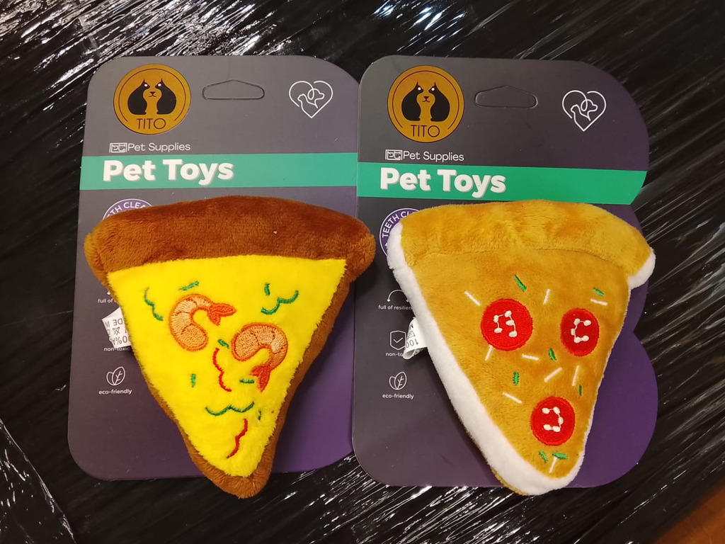 [JP-045] JUGUETE PELUCHE PIZZA