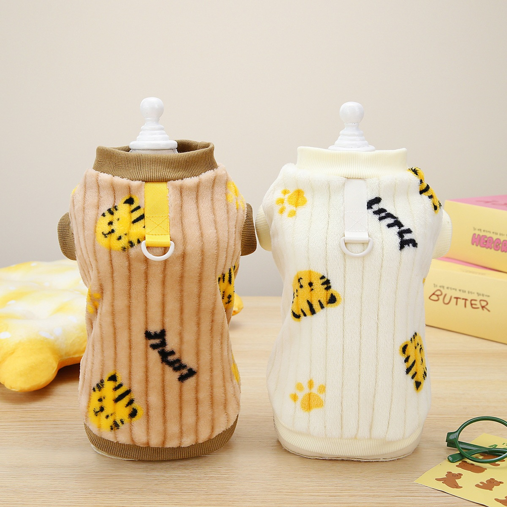 [R-037] SACO PIEL DURAZNO LITTLE TIGER