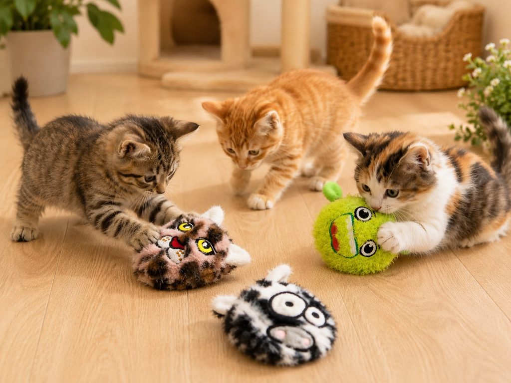 [JG-081] JUGUETE GATO CRAZY MONSTERS